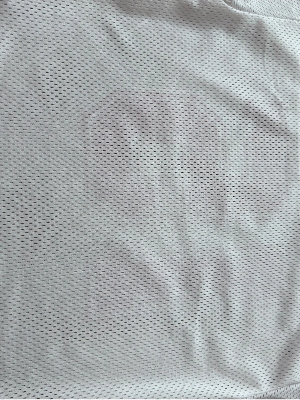 Art Class Girls White Mesh Football Jersey Top